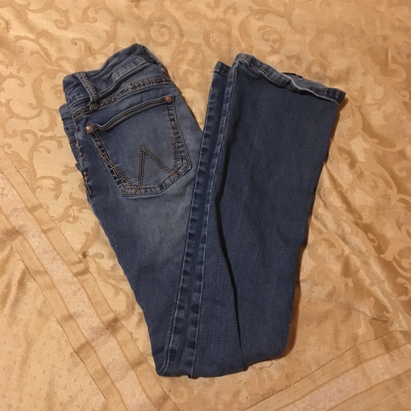 Wrangler Bootcut Jeans 28x28 XS - Picture 1 of 7